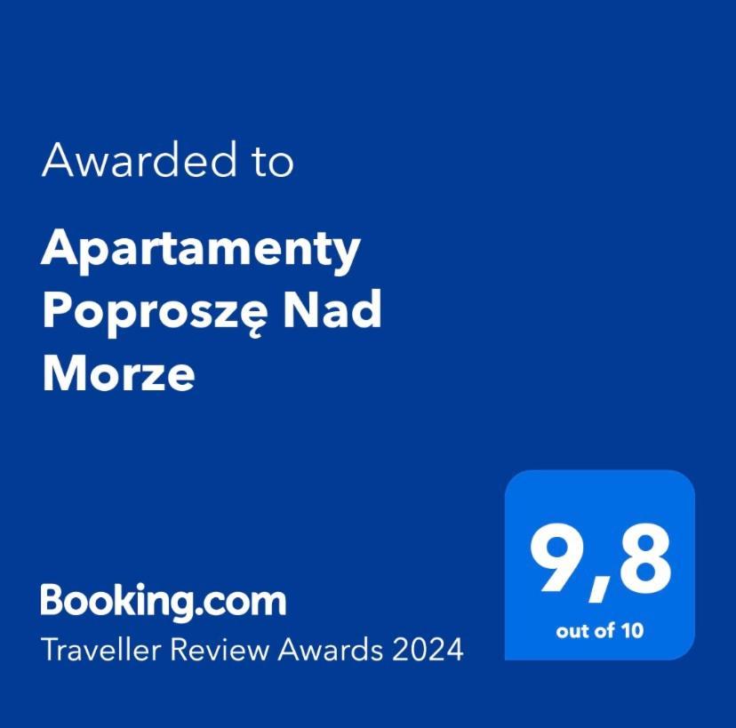Apartamenty Poprosze Nad Morze Ястшембя-Гура Экстерьер фото